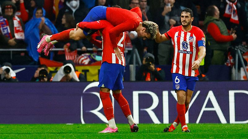 Koke:  "Muy contento sobre todo por poder brindar esta victoria a Griezmann, es historia viva del club"