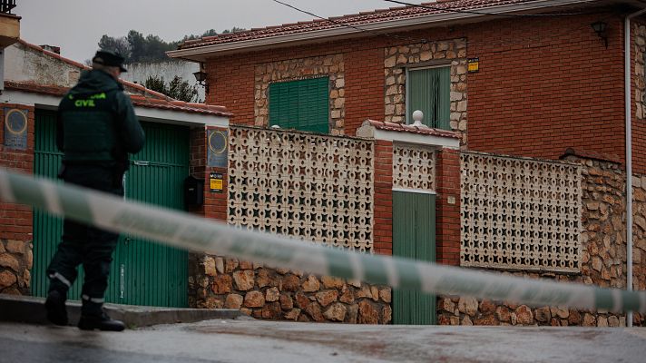 Telediario 1 - Asesinato de tres hermanos en Morata de Tajuña