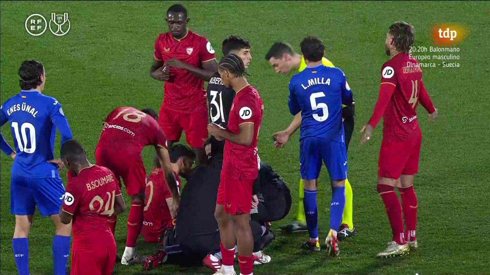 Fútbol - Copa del Rey. 1/8 Final: Getafe - Sevilla. Resumen  - ver ahora