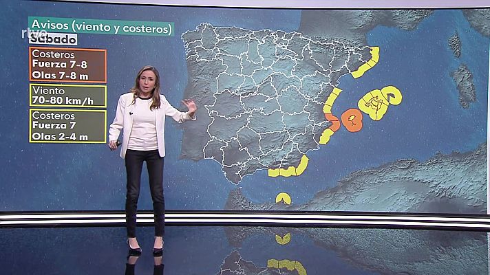 El tiempo - Descenso acusado de las temperaturas en la mitad norte peninsular y Baleares