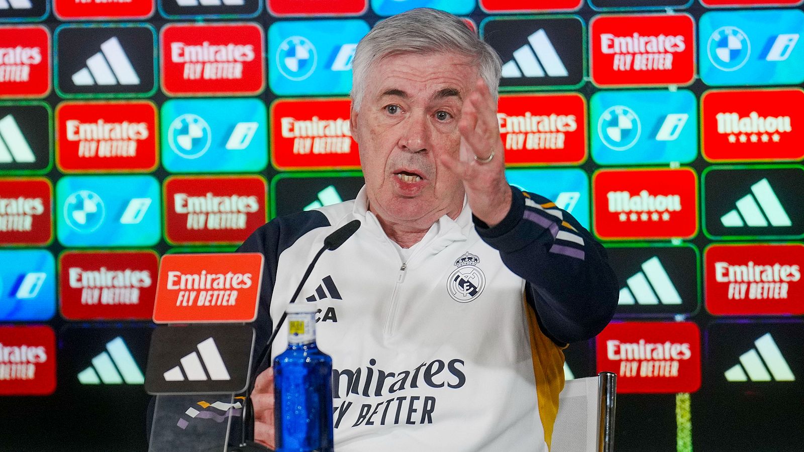Ancelotti: "No hay debate interno con el portero, yo elijo y ya está" | Ver