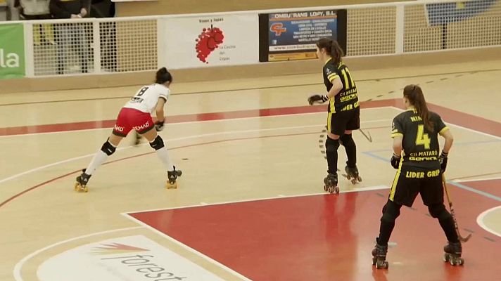 Hockey sobre patines - OK Liga Iberdrola femenina. 13ª jornada: Bembibre - Mataró