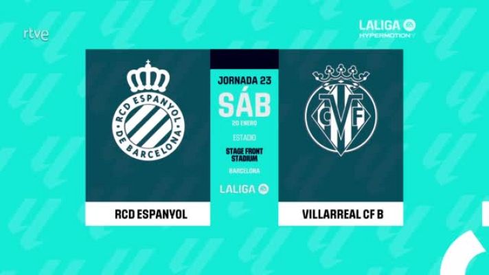 Resúmenes de LaLiga - Espanyol - Villarreal B: resumen del partido de la 23ª jornada