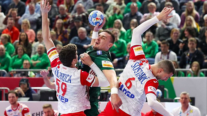 Europeo de Balonmano - Campeonato de Europa Masculino.Main Round: Hungría - Croacia