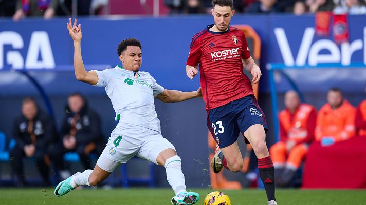 Resúmenes de LaLiga - Osasuna - Getafe: resumen del partido de la 21ª jornada