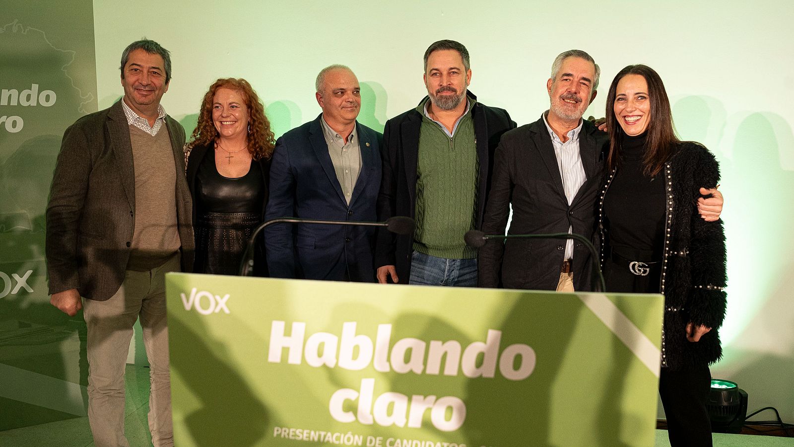 Elecciones gallegas: Abascal presenta a los candidatos de Vox | Ver