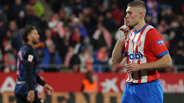 Resúmenes de LaLiga - Girona - Sevilla: resumen del partido de la 21ª jornada