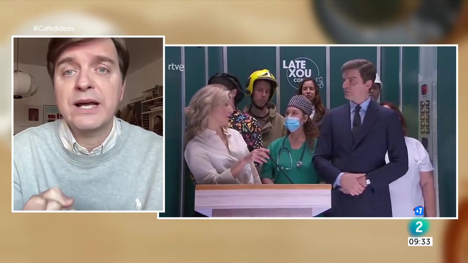 Marc Giró entrevistarà Yolanda Díaz al LateXou | Veure