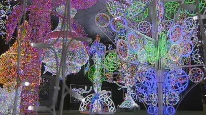 Telediario 1 - Encendido de las luces de navidad