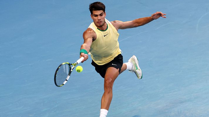 Tenis - Carlos Alcaraz alcanza por primera vez los cuartos de Melbourne