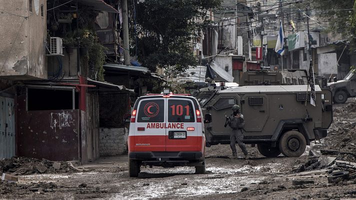 Telediario 2 - Aumentan las redadas israelíes en Cisjordania
