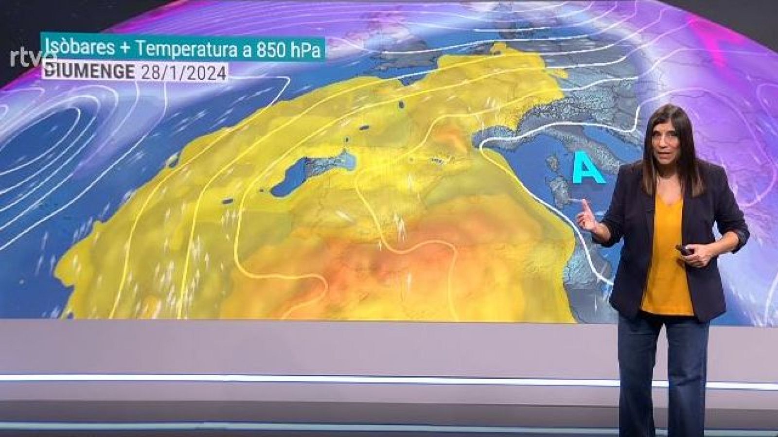 El Temps a Catalunya (23/01/2024) | RTVE Catalunya - El temps | Veure