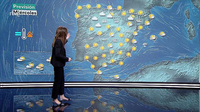 Ascenso generalizado de las temperaturas, con valores elevados para la fecha. - ver ahora