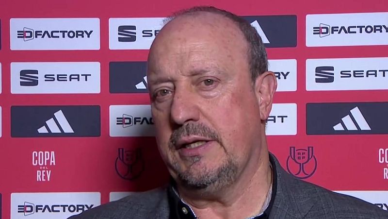 Rafa Benítez: "El primer gol y el enfrentarte a un buen equipo es el resumen del partido"