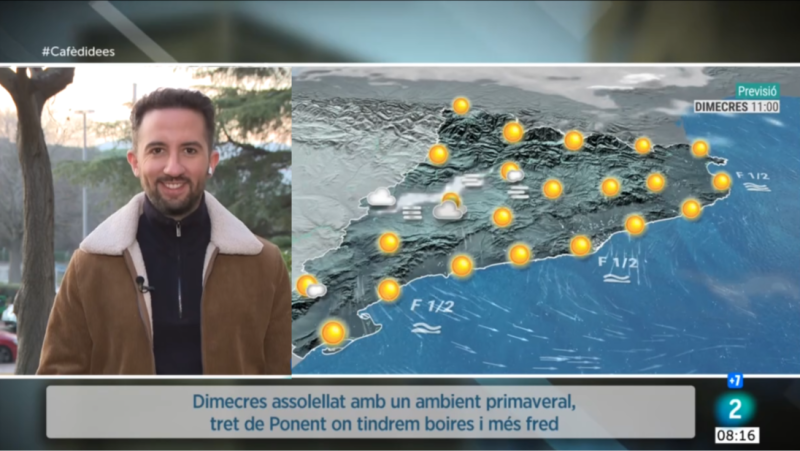 El Temps a Catalunya (24/01/2024) | RTVE Catalunya - El temps | Veure