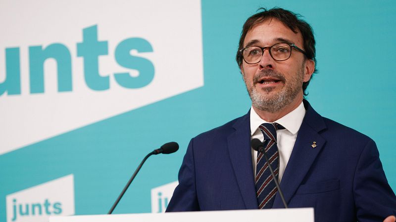 Junts defiende los cambios en la ley de amnistía - La hora de La 1 | Ver