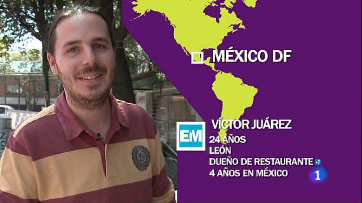 Españoles en el mundo - México D.F. - Víctor
