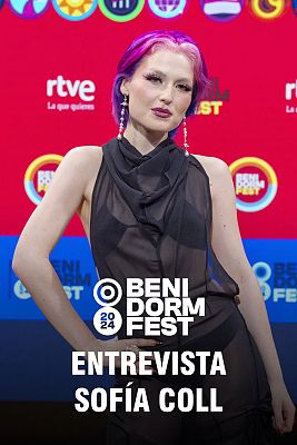 Benidorm Fest - Entrevista a Sofía Coll, concursante del Benidorm Fest 2024