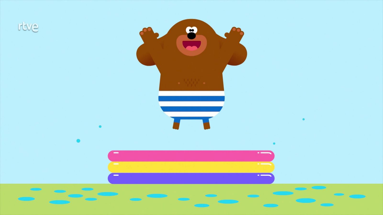 La insignia del primer día de Happy - Hey Duggee | Ver
