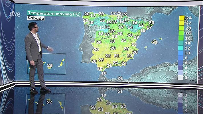 El tiempo - Intervalos de viento fuerte y/o rachas muy fuertes en Canarias