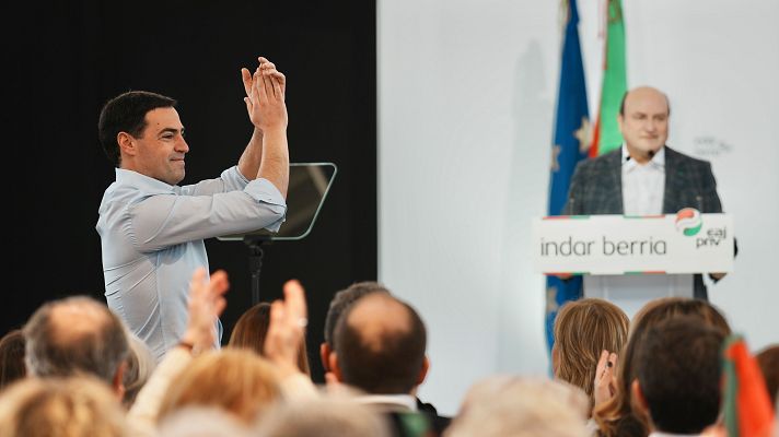 Telediario Fin de Semana - El PNV proclama a Imanol Pradales candidato a lehendakari