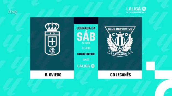 Resúmenes de LaLiga - Oviedo - Leganés: resumen partido de la 24ª jornada de Liga