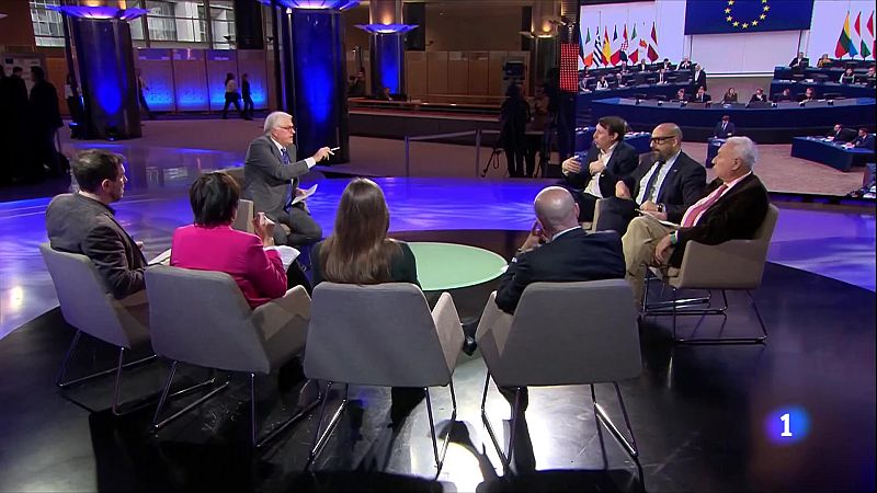 Els partits fan balanç de la legislatura europea que és a punt d'esgotar-se - L'Informatiu | Ver
