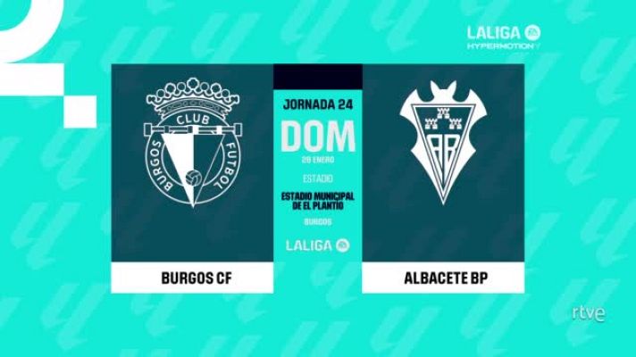 Resúmenes de LaLiga - Burgos - Albacete: resumen partido de la 24ª jornada de Segunda
