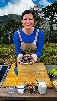 El señor de los bosques - Receta de ensalada de rape, judiones e higos