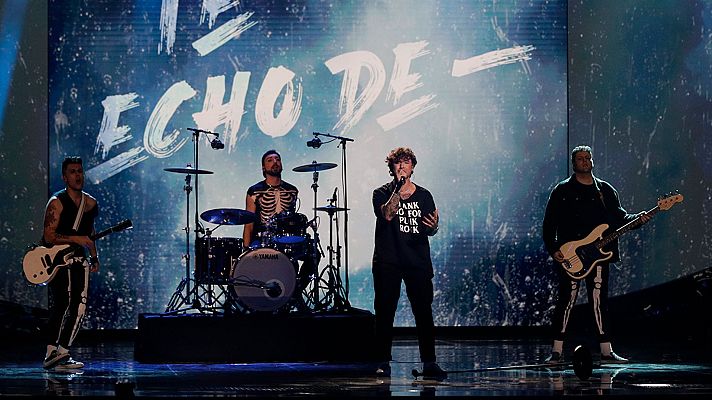 Benidorm Fest - Noan canta "Te echo de -" en la primera semifinal