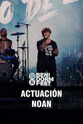 Benidorm Fest - Noan canta "Te echo de -" en la primera semifinal
