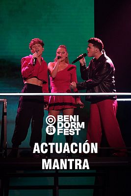 Benidorm Fest - Mantra canta "Me vas a ver" en la primera semifinal