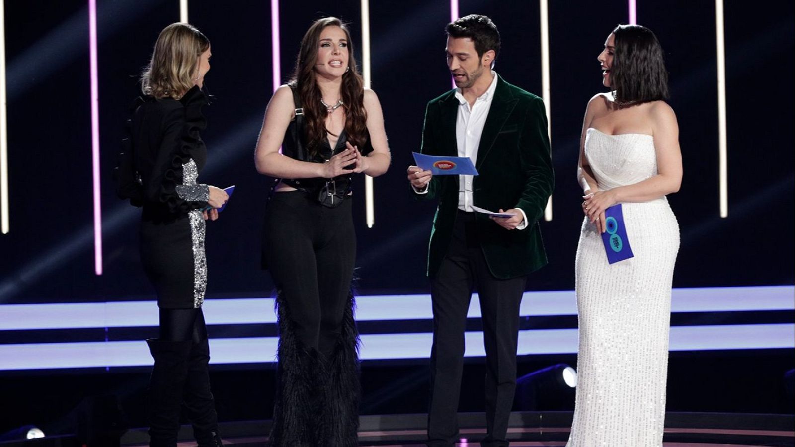 El momentazo de Inés Hernand en la primera semifinal del Benidorm Fest 2024 | Ver