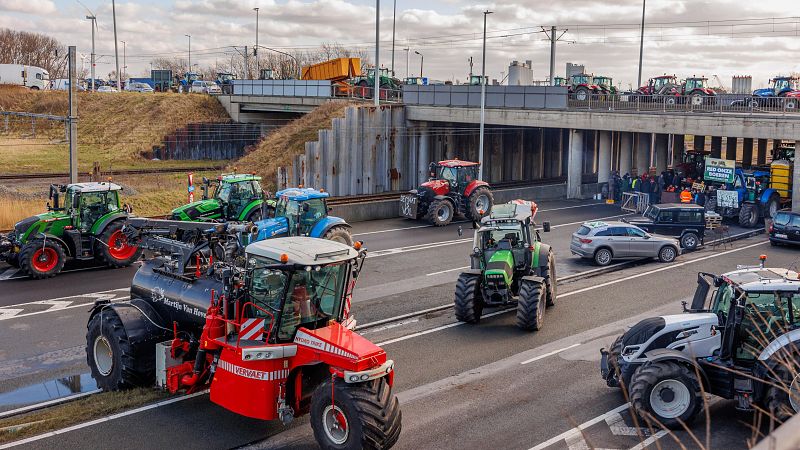 La exportación agraria, la más afectada en España por las protestas en Francia | Ver