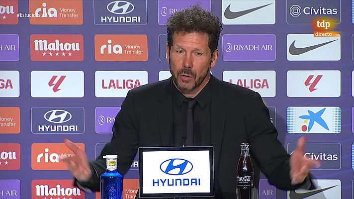 Estudio Estadio - Simeone, sobre la decisión de la RFEF de no cambiar el partido de Copa: "Es una falta de respeto"