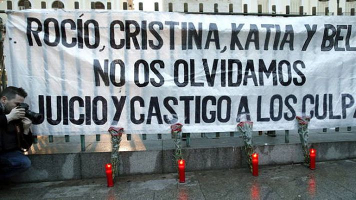 Telediario 1 - Caso del Madrid Arena