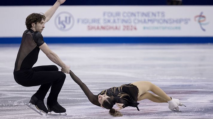 Patinaje sobre hielo - Torneo Cuatro Continentes. Programa corto parejas