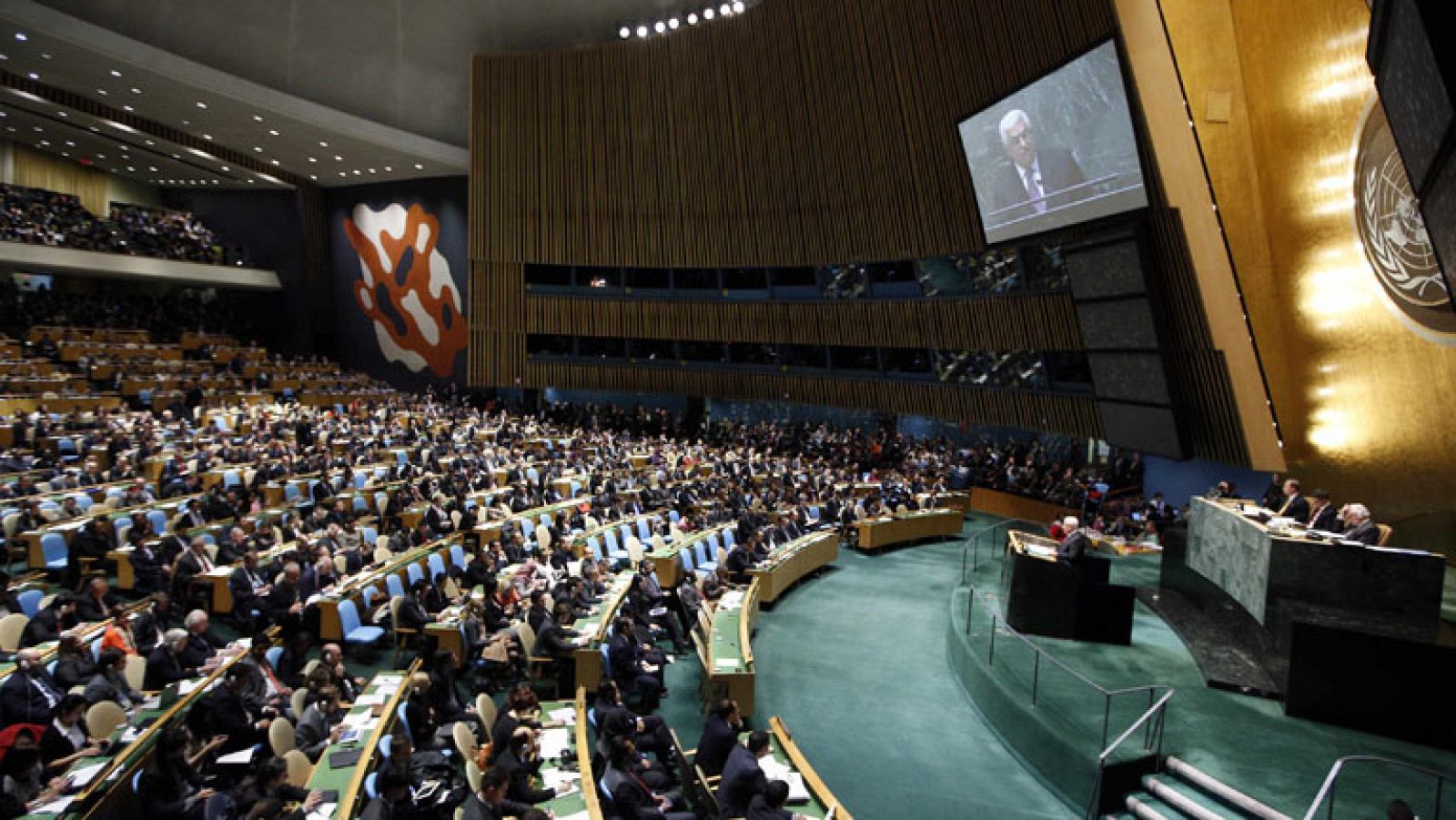 Palestina consigue el estatus de Estado observador por 138 votos a favor, 9 en contra y 41 abstenciones