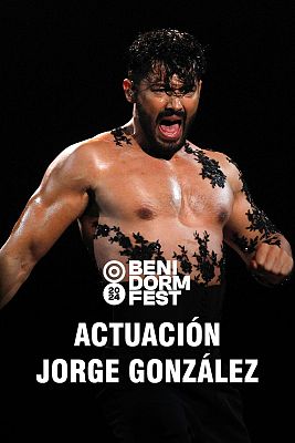 Benidorm Fest - Jorge González canta “Caliente” en la final