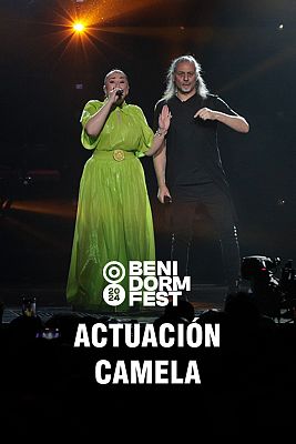 Benidorm Fest - Camela canta "Lágrimas de amor"