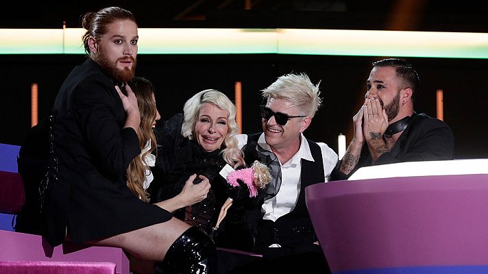 La noche del Benidorm Fest - Primera palabras de Nebulossa como ganadora del Benidorm Fest 2024