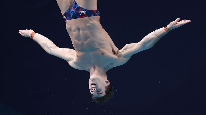 Natación - Saltos Campeonato del Mundo. Final 1m masculino