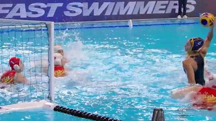 Waterpolo - Paula Crespí, MVP del debut de España en Doha