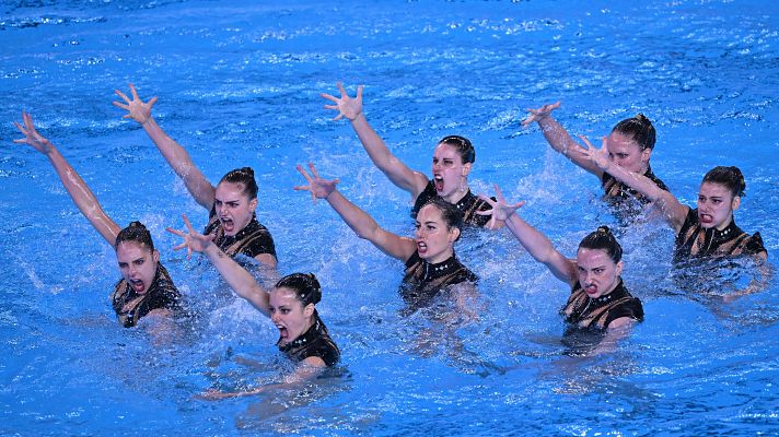 Natación - Campeonato del Mundo. Final rutina acrobática