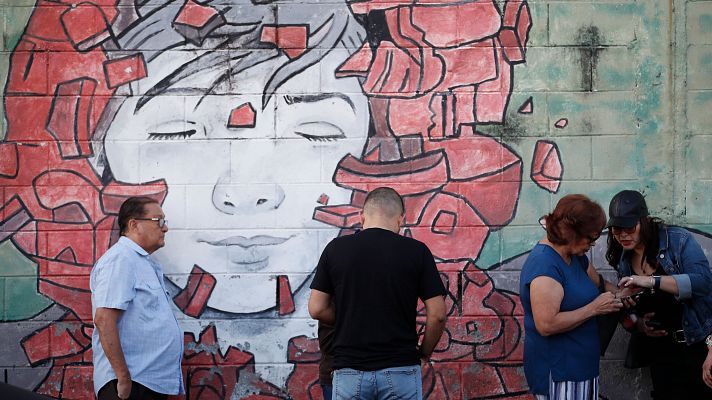 Telediario Fin de Semana - La seguridad es el gran activo del presidente de El Salvador, Nayib Bukele, que aspira a la reelección