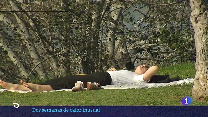 Telediario Fin de Semana - Un febrero con calor inusual