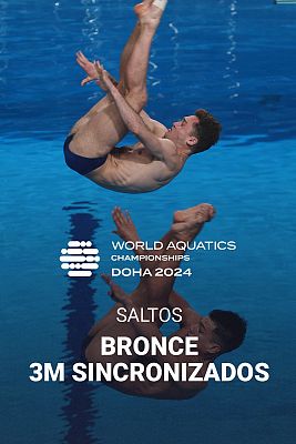 Natación - Saltos Campeonato del Mundo. Final 3m sincronizados masculinos.