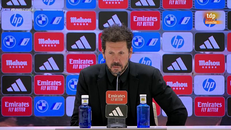 Simeone: "Una pena no hacer el gol antes porque el partido no estaba mal para ganarlo"