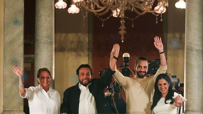 Telediario Matinal - Bukele se autoproclama ganador de las elecciones en El Salvador