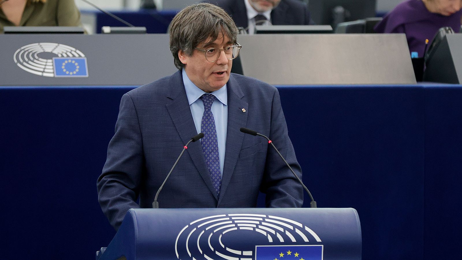 El fiscal del TS se opone a investigar a Puigdemont por terrorismo en el caso 'Tsunami' - La hora de La 1 | Ver